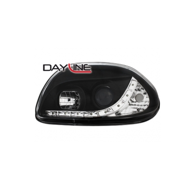 Faros Luz Diurna Renault Clio Ii 98-00_ Negro