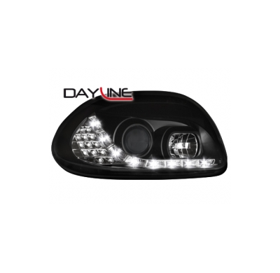Faros Luz Diurna Renault Clio Ii 98-00_ _Negro