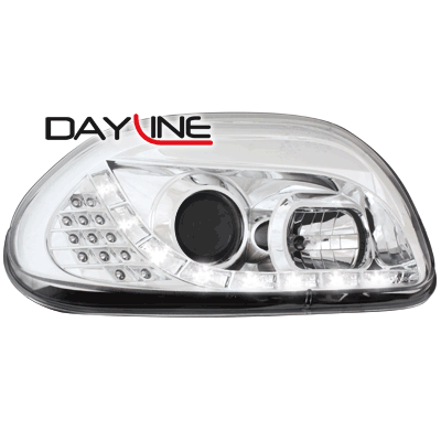Faros Luz Diurna Renault Clio Ii 98-00_