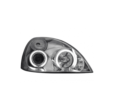 Faros Renault Clio Mk3 01- _ 2 Angel Eyes (Ojos De Ángel)Reglaje El.