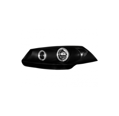 Faros Renault Megane 03+ _ 2 Angel Eyes (Ojos De Ángel) _ Negro