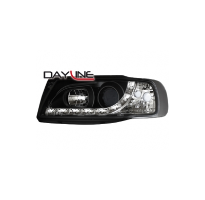 Faros Luz Diurna Seat Ibiza 6k 93-00_Negro