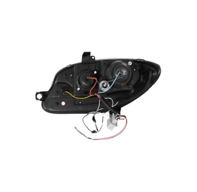 Luz Diurna_Faros Seat Leon 05+ _ 1p1_ _ Negro