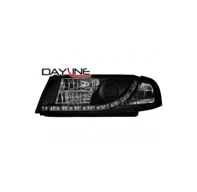 Faros Luz Diurna Skoda Octavia I 00-04 _  _Negros