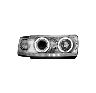 Faros Toyota Landcruiser Fj82 90-94 _ 2 Angel Eyes De Luz De Posición