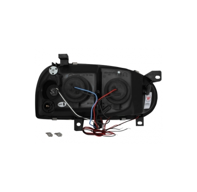 Faros Vw Golf Iii _ 2 Angel Eyes (Ojos De Ángel) _ Negro