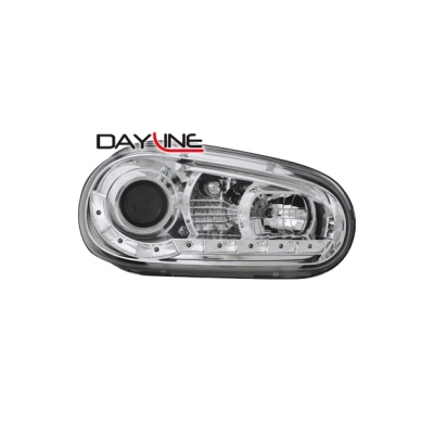 Faros Luz Diurna Vw Golf Iv_