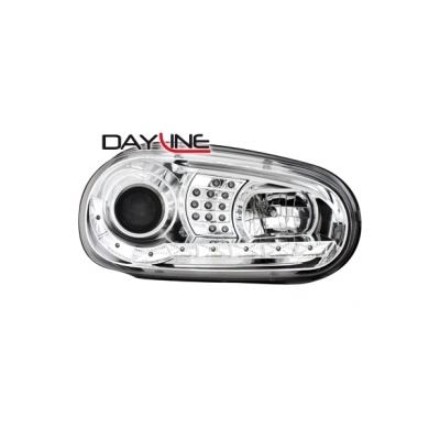 Faros Luz Diurna Vw Golf Iv _ _Intermitente De Led