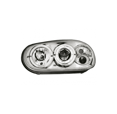 Faros Vw Golf Iv _ 2 Angel Eyes _ Rhd