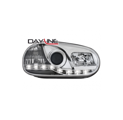 Luz Diurna Faros Vw Golf Iv _