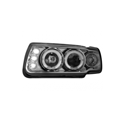 Faros Vw Polo 6n 95-98 _ 2 Angel Eyes