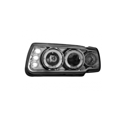 Faros Vw Polo 6n 95-98 _ 2 Angel Eyes