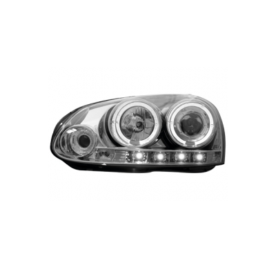 Faros Vw Golf V _ 2 Angel Eyes (Ojos De Ángel)