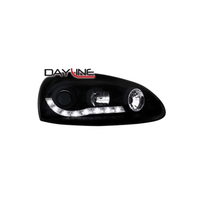 Faros Luz Diurna Vw Golf V 03-08_ Negro