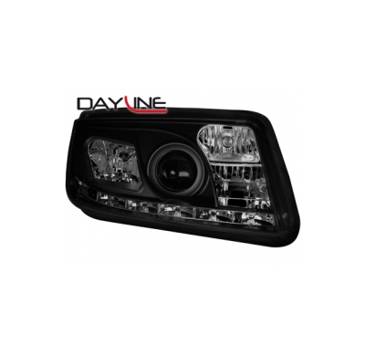 Faros Luz Diurna Vw Bora_ _Negro