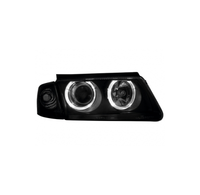 Faros Vw Passat 3b 97-99 _ 2 Angel Eyes De Luz De Posición