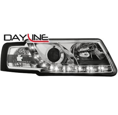 Faros Vw Passat 3b 97-01 _ Con Diseño Luz Diurna