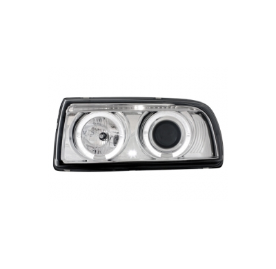 Faros Vw Vento 91-98  2 Angel Eyes