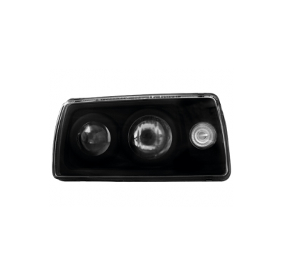 Faros Vw Jetta 85+ _ Negro