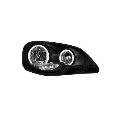 Angel Eyes Vw Polo 9n2 05+   _ Negro