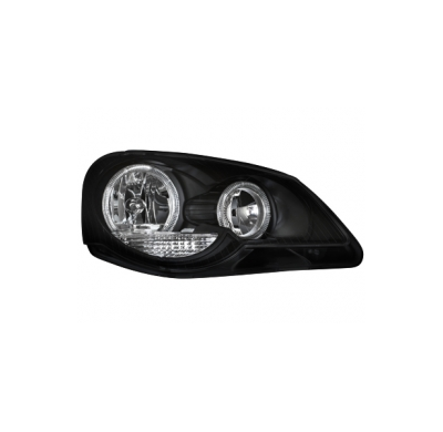 Angel Eyes Vw Polo 9n2 05+   _ Negro