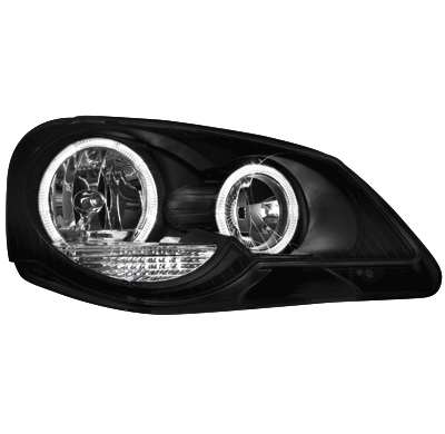 Angel Eyes Vw Polo 9n2 05+   _ Negro