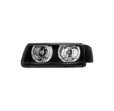 Faros Vw Passat 35i B4 93-96 _ 2 Angel Eyes _ Negro