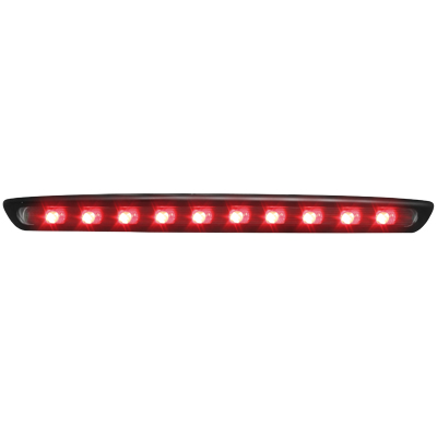 Tercera Luz De Freno Led Seat Ibiza 6j 08+/Leon 1p1 09+_Negro