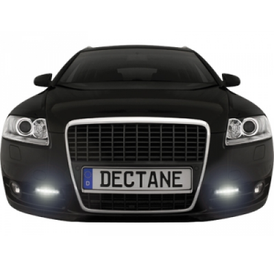 Luz Diurna Con 5 Hipower Led Lxhxt 160x25x35mm _ Cromado