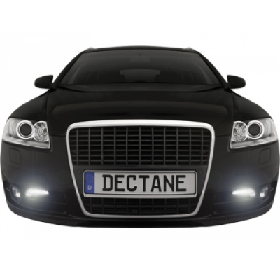 Luz Diurna Con 7 Hipower Led Lxhxt 185x20x34x55mm _ Cromado