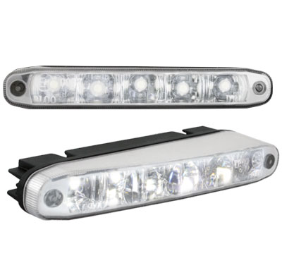 Luces Diurnas 5 Hipower Led Lxhxt 160x26x48mm (2 Pc