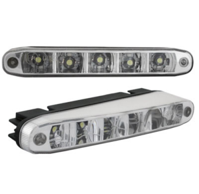 Luces Diurnas 5 Hipower Led Lxhxt 160x26x48mm (2 Pc