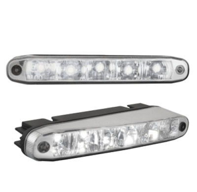 Luces Diurnas 5 Hipower Led Lxhxt 160x26x48mm (2 Pc