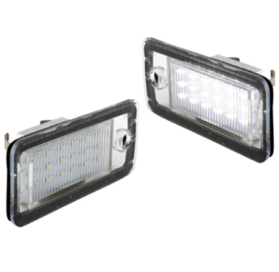 Luces De Matricula Led Audi A3 8p, A4 B6, A4 B7, A6, A8, Uva.