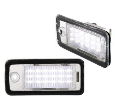 Luces De Matricula Led Audi A3 8p, A4 B6, A4 B7, A6, A8, Uva.