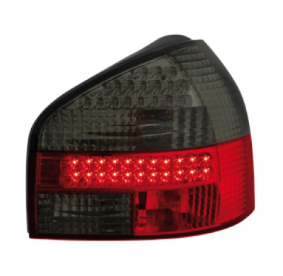 Pilotos Traseros Led Audi A3 8l 09.96-04 _ Ahumado/Red