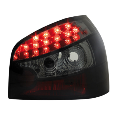 Pilotos Led Audi A3 8l 09.96-04_Negro