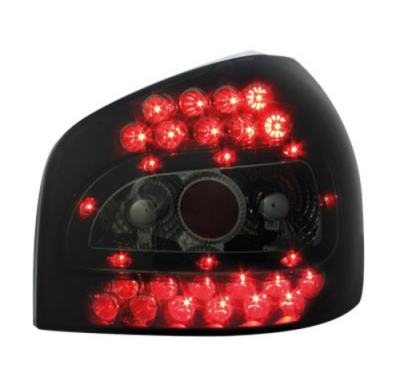 Pilotos Led Audi A3 8l 09.96-04_Negro