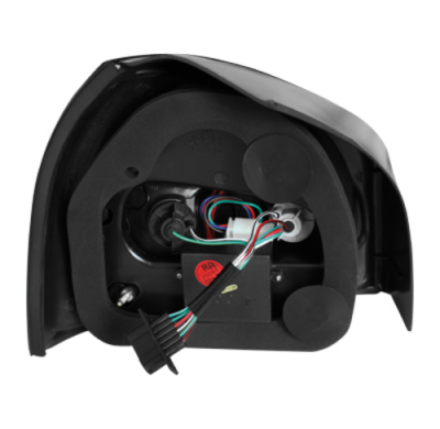 Pilotos Led Audi A3 8l 09.96-04_Negro