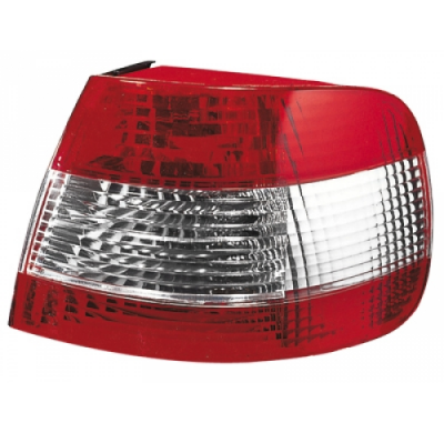 Pilotos Traseros Audi A4 B5 Lim. 95-10.00 _ Rojo/Crystal