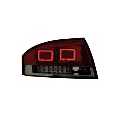 Pilotos Led Audi Tt (8n3 / 8n9) 98-05 Rojo Ahumado