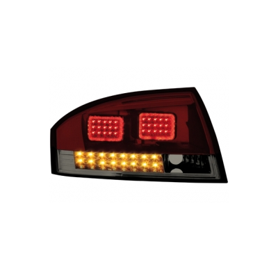 Pilotos Led Audi Tt (8n3 / 8n9) 98-05 Rojo Ahumado
