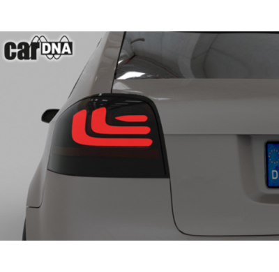 Pilotos Led Audi A3 8p 03-09 _ Negro/Ahumado Intermitentes Dinamicos