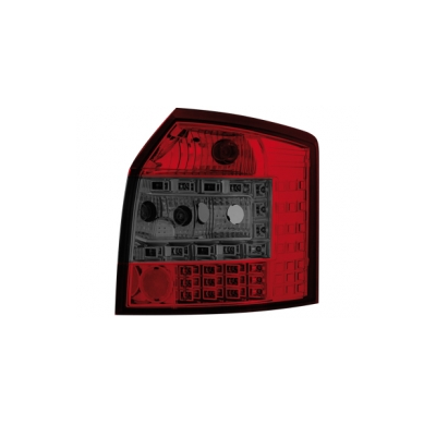 Pilotos Led Audi A4 B6 8e Avant 01-04 _ Rojo/Ahumado