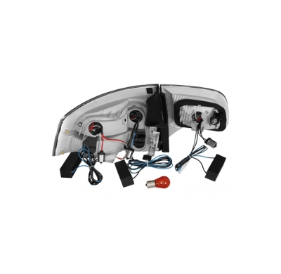 Pilotos Led Audi A4 B7 Limousine 04-08 _ Ahumado