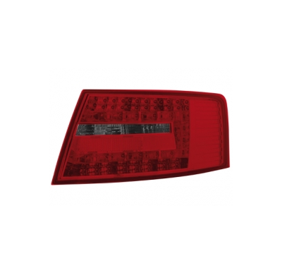 Pilotos Led Audi A6 4f Limousine 04-08 _ Rojo/Ahumado