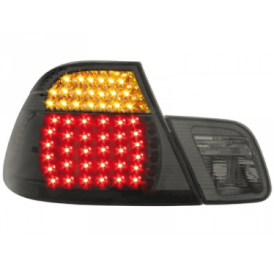 Pilotos Traseros Led Bmw E46 Coupé 98-02 _ Ahumado 4teilig