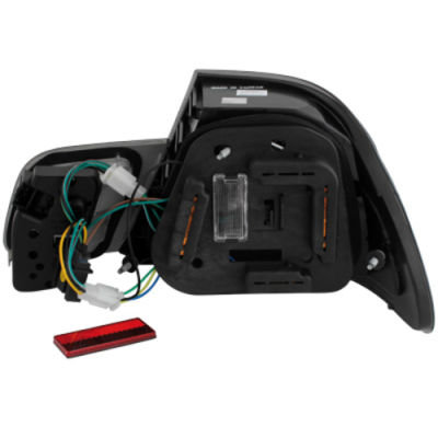 Pilotos Traseros Led Bmw E46 Coupé 98-03_Ahumado 4 Piezas