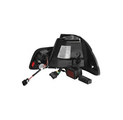 Pilotos Led Bmw E46 Lim. 98-01 _ Rojo/Ahumado _4 Piezas