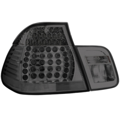 Pilotos Traseros Led Bmw E46 Lim. 98-01_Ahumado 4 Piezas